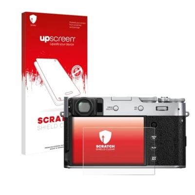 Afbeelding van upscreen Screenprotector voor Fujifilm X100V Folie Beschermfolie transparant