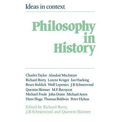 Afbeelding van Philosophy in History: Essays the Historiography of Philosophy: 1