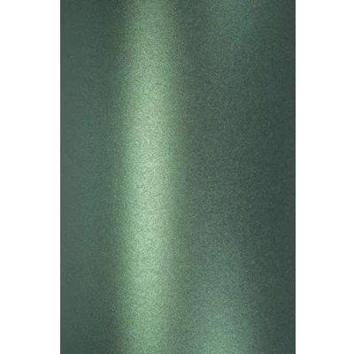 Afbeelding van Netuno 10 vellen parel groen decoratief karton A5 210x148mm 250g Majestic Gardeners Green glans dubbelzijdig ambachtelijke voor kerstmis bruiloft verjaardag