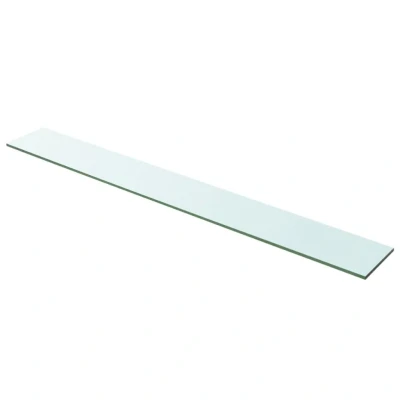 Afbeelding van Wandschap transparant 100x12 cm glas