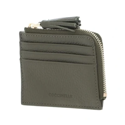 Afbeelding van Coccinelle Tassel Portemonnee, Dames, Maat: One Size, Laurel green