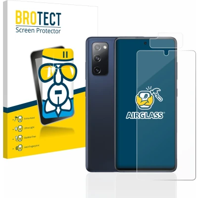Afbeelding van BROTECT Screenprotector voor Samsung Galaxy S20 FE (Voor+Camera) Folie Beschermfolie Beschermglas transparant