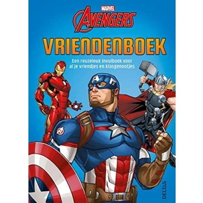 Afbeelding van Marvel vriendenboek Avengers (ISBN:9789044756388)