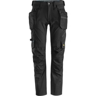 Afbeelding van Snickers 6208 LiteWork, Werkbroek+ met afneembare Holsterzakken Zwart/Zwart 52