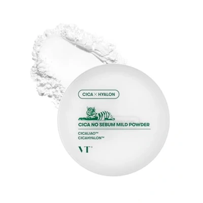 Afbeelding van VT Cica Geen Sebum Licht Poeder met Cicaliao en Cicahyalon, Talgcontrole