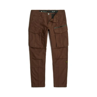 Afbeelding van G Star RAW Rovic Zip 3D Regular Tapered Broek, Rood (Dk Plum Gd D02190 d752 g701), 29W / 32L