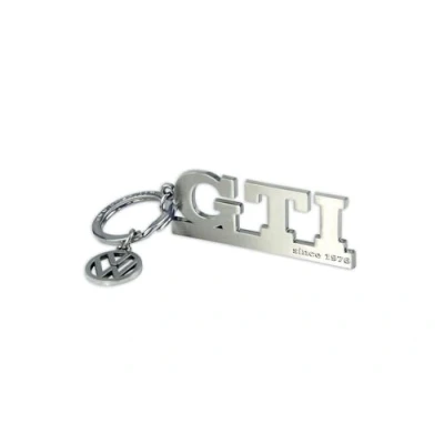 Afbeelding van VW GTI Sleutelhanger met Bedel Zilver