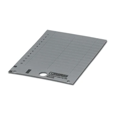 Afbeelding van Phoenix Contact 0828892 US EMLP (27X12,5) SR Apparaatmarkering Montagemethode: Plakken Markeringsvlak: 27 x 12.10 mm Zilver Aantal markeringen: 300 10 katernen