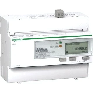 Afbeelding van Schneider electric acti 9 elektriciteitsmeter iem3335 125a kwh meter mbus mid a9mem3335