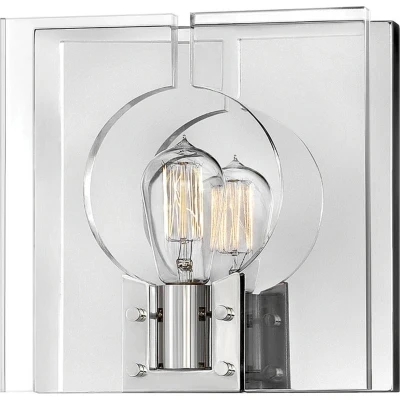 Afbeelding van Lisa McDennon by Hinkley LED Wandlamp Ludlow 1X E27 Max 60W Polished Nickel
