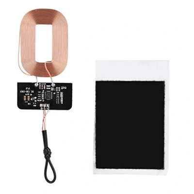 Afbeelding van Qi draadloze printplaat, 5V 1A DIY standaard draadloos opladen ontvanger module spoel oplader zender onderdelen