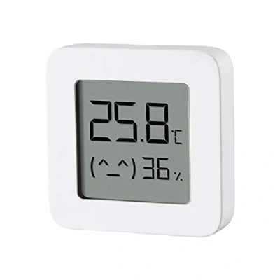 Afbeelding van Xiaomi Mi Temperature and Humidity Monitor 2 voor controle van de temperatuur en vochtigheid, stuks, draadloos, wit, Italiaanse versie