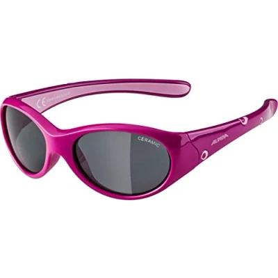 Afbeelding van ALPINA FLEXXY GIRL Flexibele en onbreekbare zonnebril met 100% UV bescherming voor kinderen, roze gloss, eenheidsmaat
