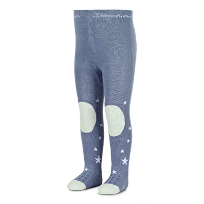 Afbeelding van Sterntaler Unisex baby kruippanty Emmi Tights, blauw, 74 cm