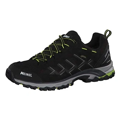 Afbeelding van Meindl Caribe Gtx Gore Tex Wandelschoenen Heren Zwart / Limoen Maat: 44,5