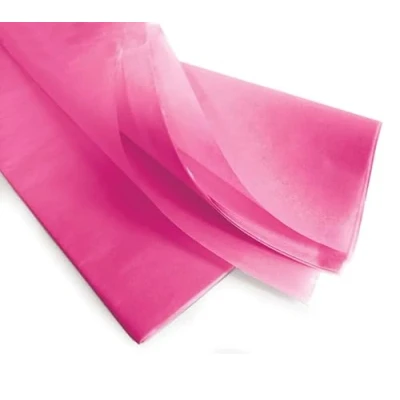 Afbeelding van GOOD STUFF Verpakking met 10 vellen zijdepapier, fuchsia, afmetingen 66 cm x 50,8 cm, ideaal voor geschenkverpakkingen, om te knutselen en (fuchsia)