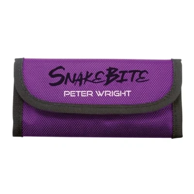 Afbeelding van RED DRAGON Snakebite Trifold Paars en Zwart Dartkoffer