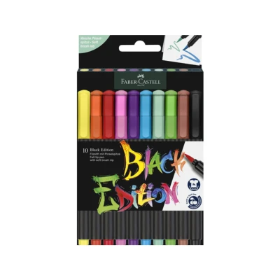 Afbeelding van Brushpen FC Black Edition in karton etui