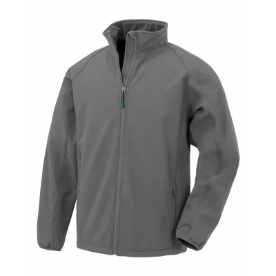 Afbeelding van Result 2 laagse gerecycleerde softshell kind R901JY grey