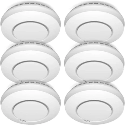 Afbeelding van ELRO Connects Draadloos Koppelbare Rookmelder FZ5002R 6 stuks