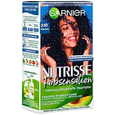 Afbeelding van GARNIER NUTRISSE FARBSENSATION 3.10 BLAUSCHWARZ 160ml