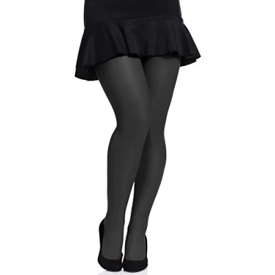 Afbeelding van Merry Style Dames Transparante Panty&#039;s Grote Maten MS 161 20 DEN (Zwart, XXXL)