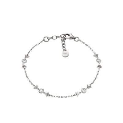 Afbeelding van Emporio Armani EG3616040 Dames Armband 19cm Zilverkleurig