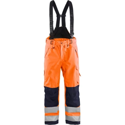 Afbeelding van Blaklader Shell werkbroek High Vis 1867 1977 Oranje/Marineblauw C46