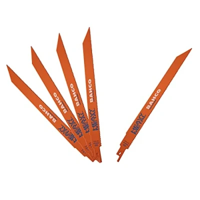 Afbeelding van Bahco Reciprozaagblad Sandflex® bimetaal voor zwaar metaal 14 TPI 228 mm 5 delig retailverpakking 3940 HST 5P