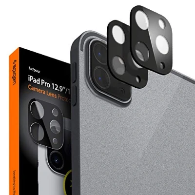 Afbeelding van Spigen Glas.tR Optik Camera Screenprotector compatibel met iPad Pro 11 Inch M2 (2022), (2021/2020), 12.9 2 Stuks, 9H Glas