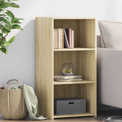Afbeelding van Dressoir 45x41x93 cm bewerkt hout sonoma eikenkleurig