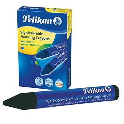 Afbeelding van Pelikan markeerkrijt 762, zwart, diameter: 13,5 mm