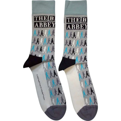 Afbeelding van The Beatles Abbey Road Colours Crossing Repeat Sokken Grijs