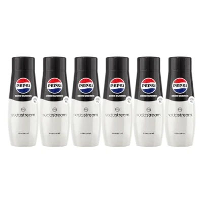 Afbeelding van SodaStream Pepsi concentraat zonder suiker voor bruiswater en soda, bereid tot 9 liter in enkele seconden, originele smaak, 440 ml