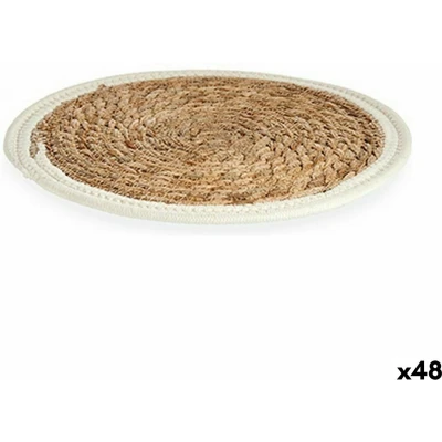 Afbeelding van Placemat Natuurlijk Wit 30 x 1 cm (48 Stuks)