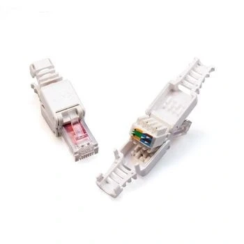 Afbeelding van 2x Toolless RJ45 Technetix connectoren voor CAT6