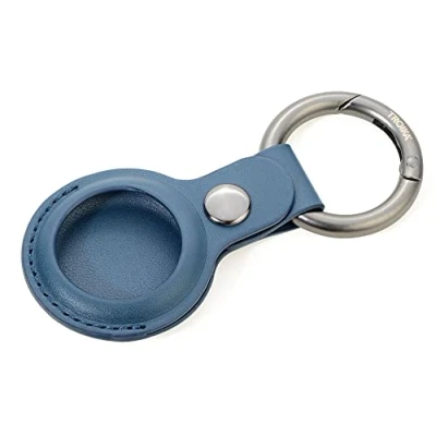 Afbeelding van Troika AirTag Cover sleutelhanger, beschermhoes voor Apple in de kleur blauw, KR21 20/DB