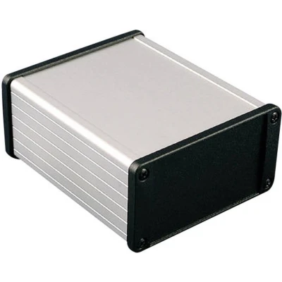 Afbeelding van Hammond Electronics 1457N1601BK Universele behuizing Aluminium Zwart 1 stuk(s)