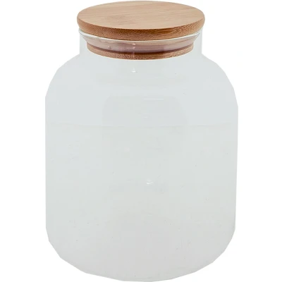 Afbeelding van Clayre &amp; Eef Voorraadpot 1200 ml Glas Voorraadbus Transparant
