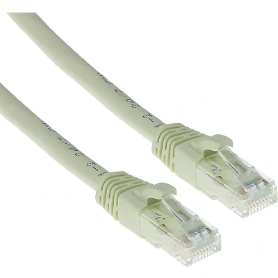 Afbeelding van ACT IS8410 U/UTP CAT6 Patchkabel Snagless Ivoor 10 meter
