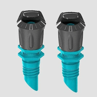 Afbeelding van Bewässerung 2 x Gardena sproeikop 180 accessoires voor het Micro Drip systeem 4,6 mm (3/16&quot;) slangadapter (2x 180)