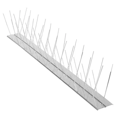 Afbeelding van Windhager Vogel en duivenafweer Classic, vogelafweer, duivenafweerpunten, duivenspikes set van roestvrij stalen lijst roestvrijstalen spikes, 5,8 x 60 11 cm, 07130