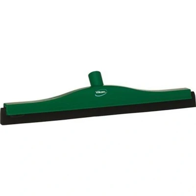 Afbeelding van Vikan Klassieke Vloertrekker Kop met vaste nek en Zwart Rubber 50cm Groen