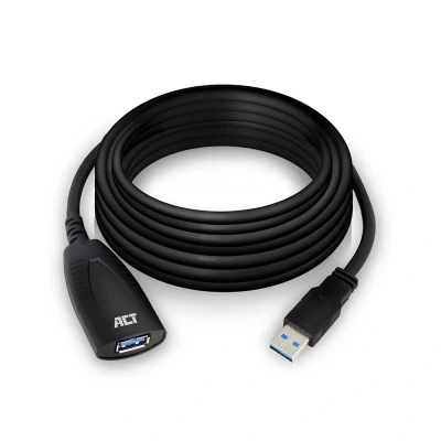 Afbeelding van ACT AC6105 USB Verlengkabel Booster 3.2. Gen 1 5 meter