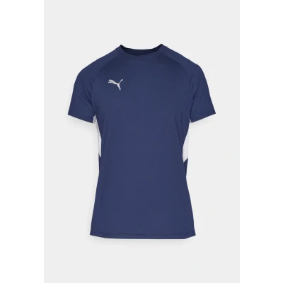 Afbeelding van Puma TEE Tshirt print, Heren, Maat: Large, Navy