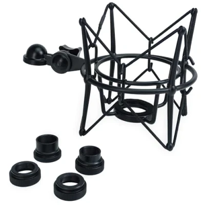 Afbeelding van keepdrum MS090B universele microfoonspin voor verschillende microfoons, zwart