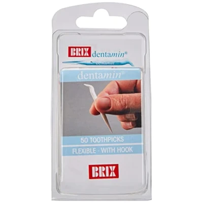 Afbeelding van Able 2 Dentamin flexibele tandenstokers 50 stuks