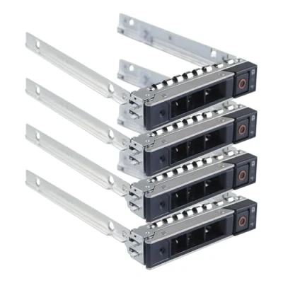 Afbeelding van Heretom 4 PACK 2.5 &quot;14e Gen DXD9H Hot Swap SAS SATA HDD lade Caddy Voor Dell XC640 XC6420 6 R340 R440 R640 R740 R840 R940 R940xa R6415 R7415 R7416515 R7525