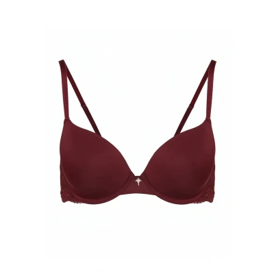 Afbeelding van JOOP! Tshirt BH, Dames, Maat: 70C, Dark red