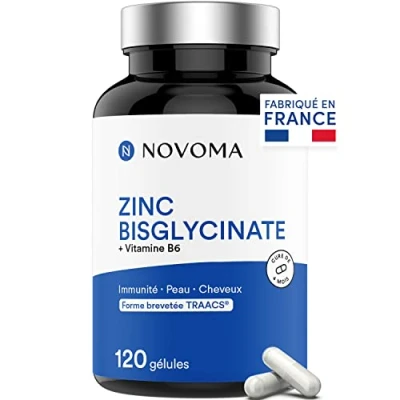 Afbeelding van Zink b6 voedingssupplement 120 capsules Nutrivita